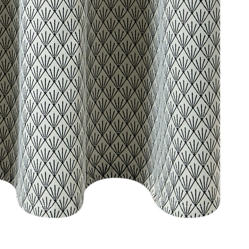 Rideau SAPHIRA coloris gris moyen 140 x 250 cm