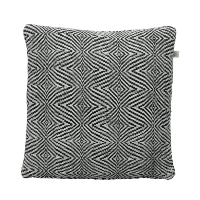 Coussin AMALIA coloris noir 45 x 45 cm