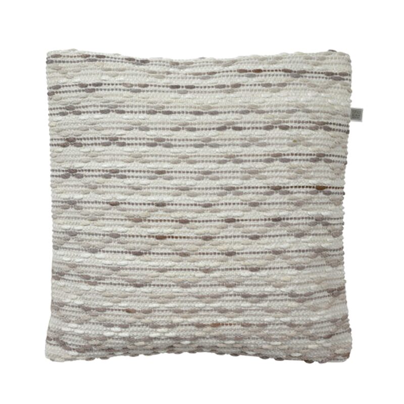Coussin TERIA coloris blanc 45 x 45 cm