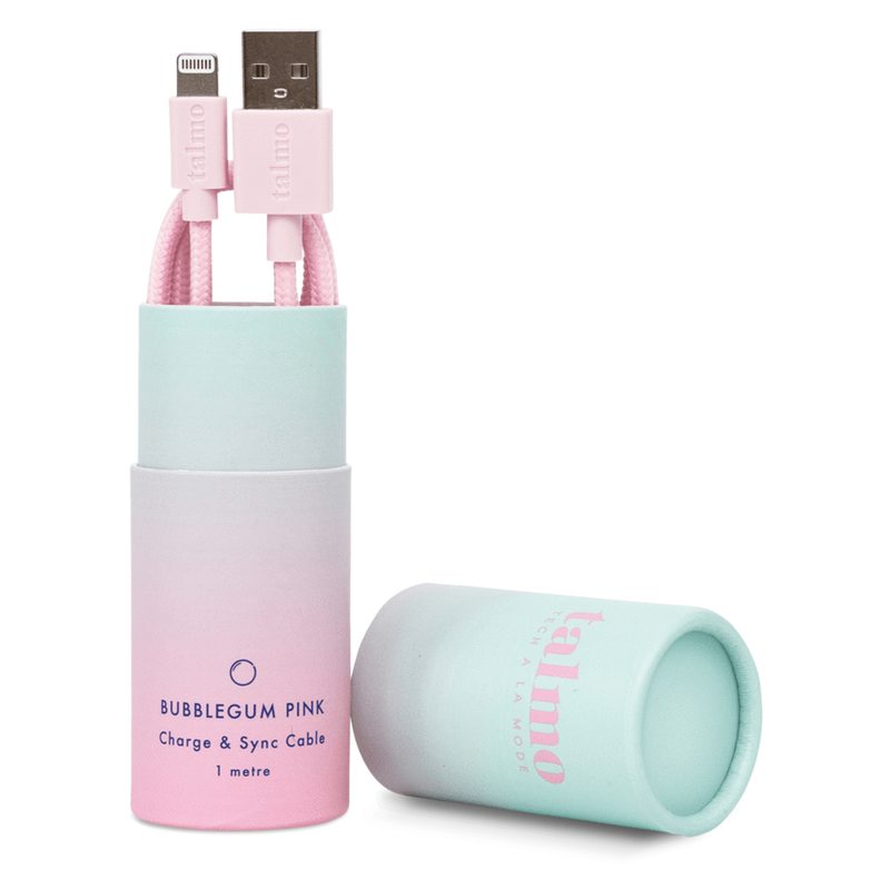 Chargeur BUBBLEGUM X TALMO coloris rose