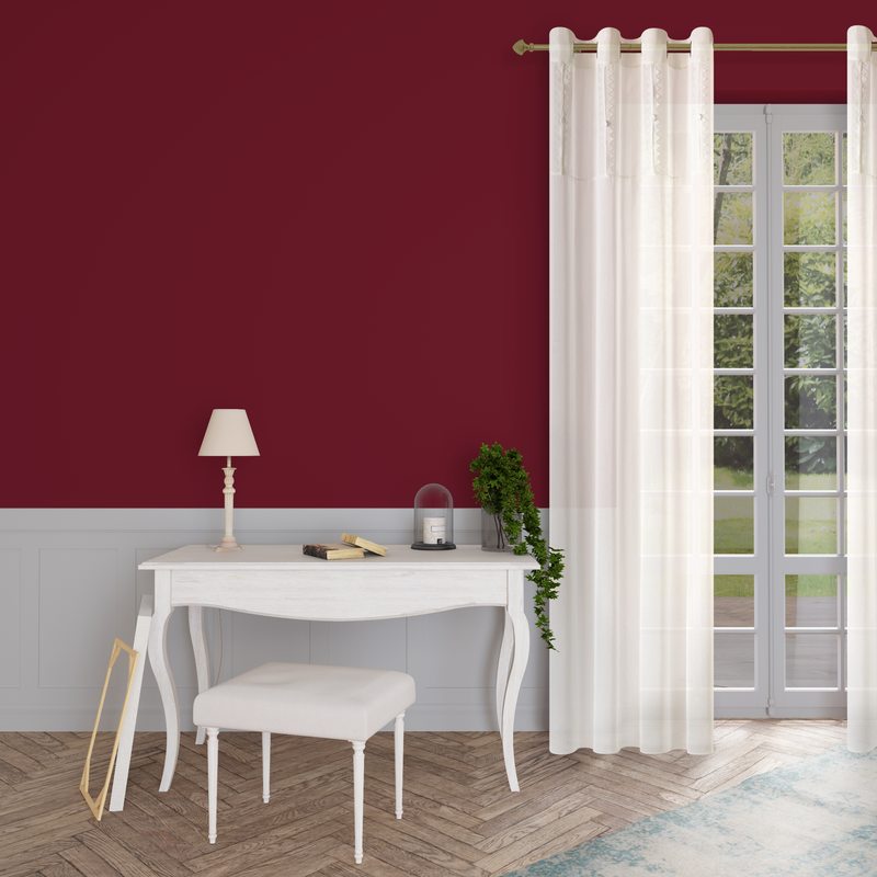 Voilage BIJOU coloris ivoire 140 x 240 cm