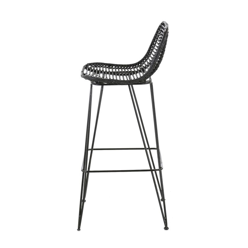 Tabouret de bar FRESH coloris noir