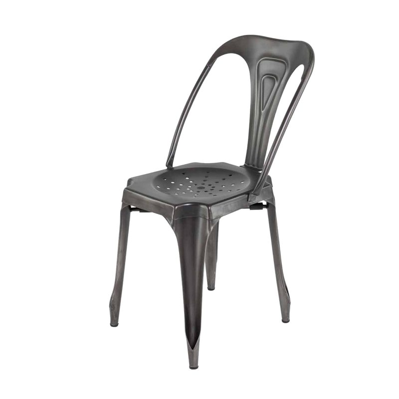 Chaise YAMA coloris gris