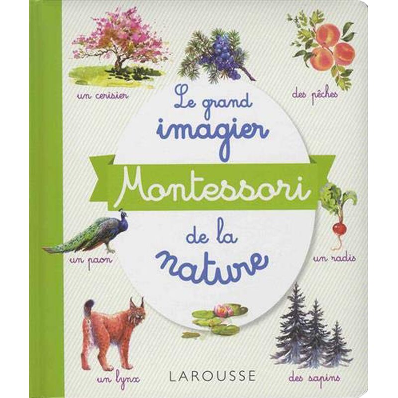 Livre GRAND IMAGIER MONTESSORI LA NATURE
