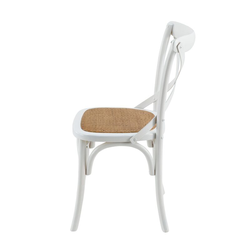 Chaise BISTROT coloris blanc