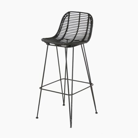 Zago Tabouret de bar FRESH coloris noir