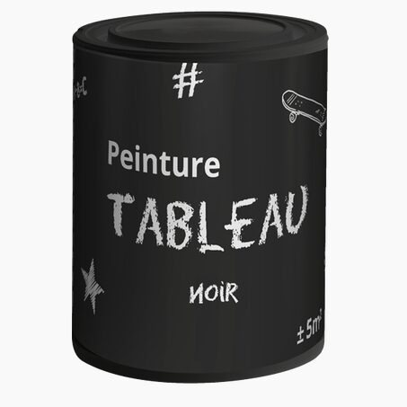 ID Décoratives Peinture TABLEAU CRAIE Peinture noir 0,5 L