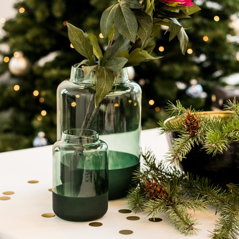 Vase ERNAL coloris vert d'eau