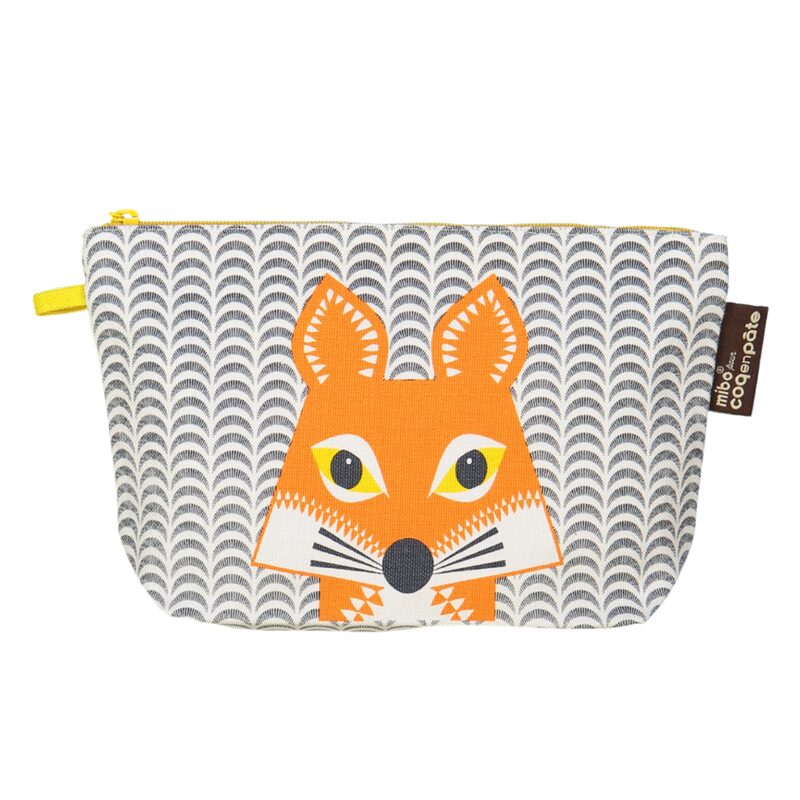 Trousse de toilette RENARD coloris orange