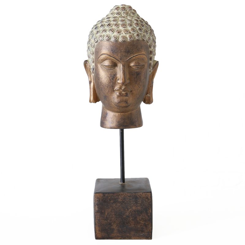 Figurine BOUDDHA coloris brun