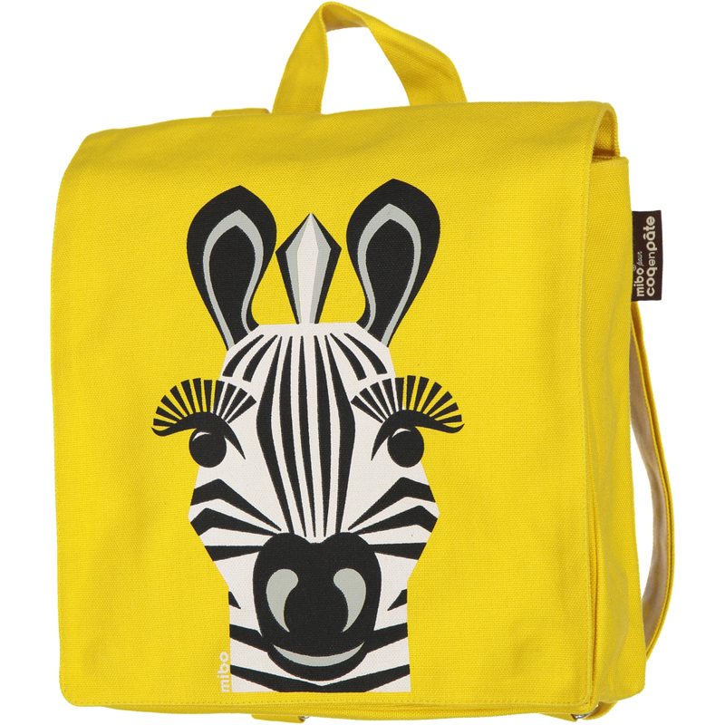 Sac à dos ZÈBRE coloris jaune citron