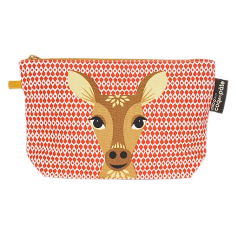 Trousse de toilette BICHE coloris rouge