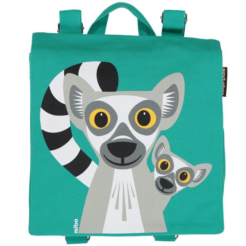 Sac à dos LEMURIEN coloris turquoise