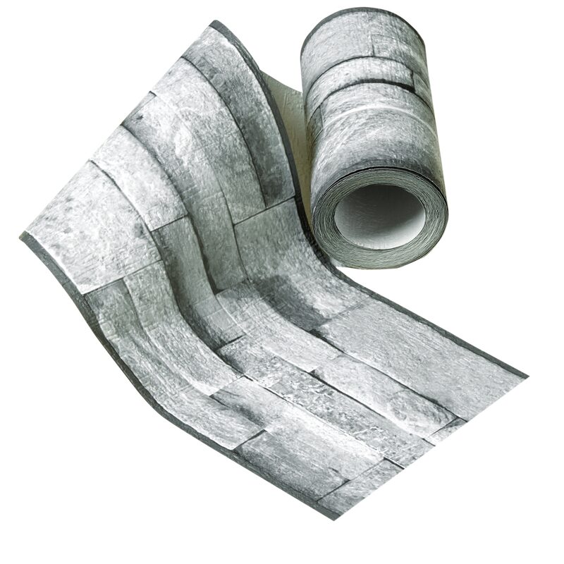 Frise PARMENTINO coloris gris béton
