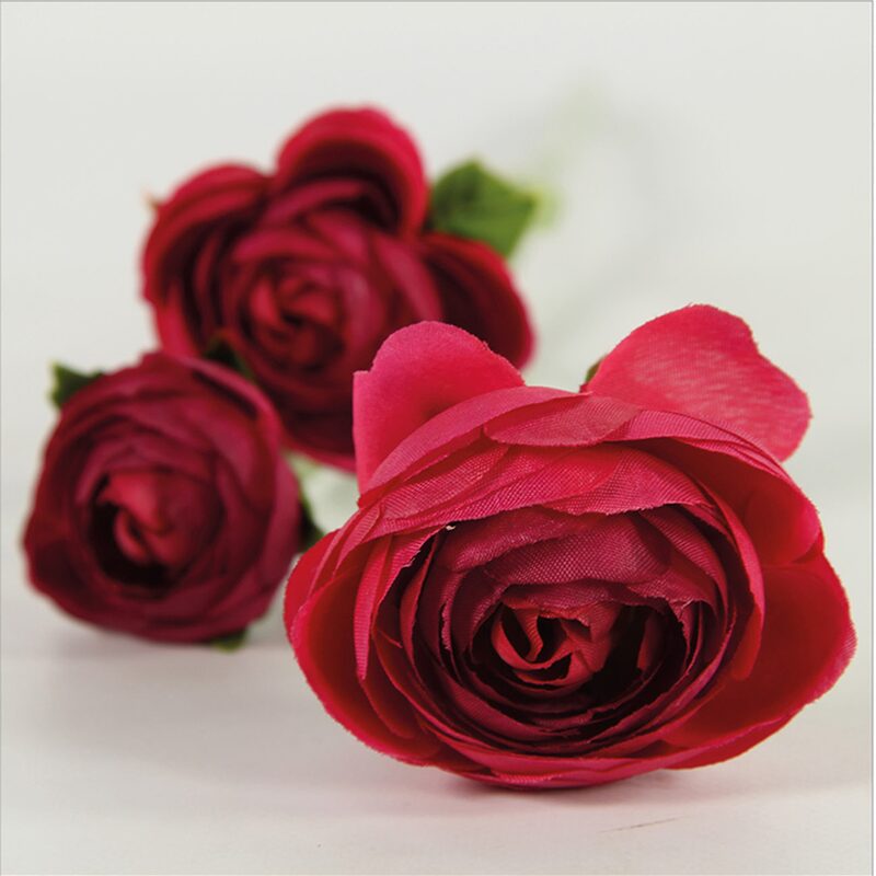 Fleur artificielle RENONCULE coloris rose