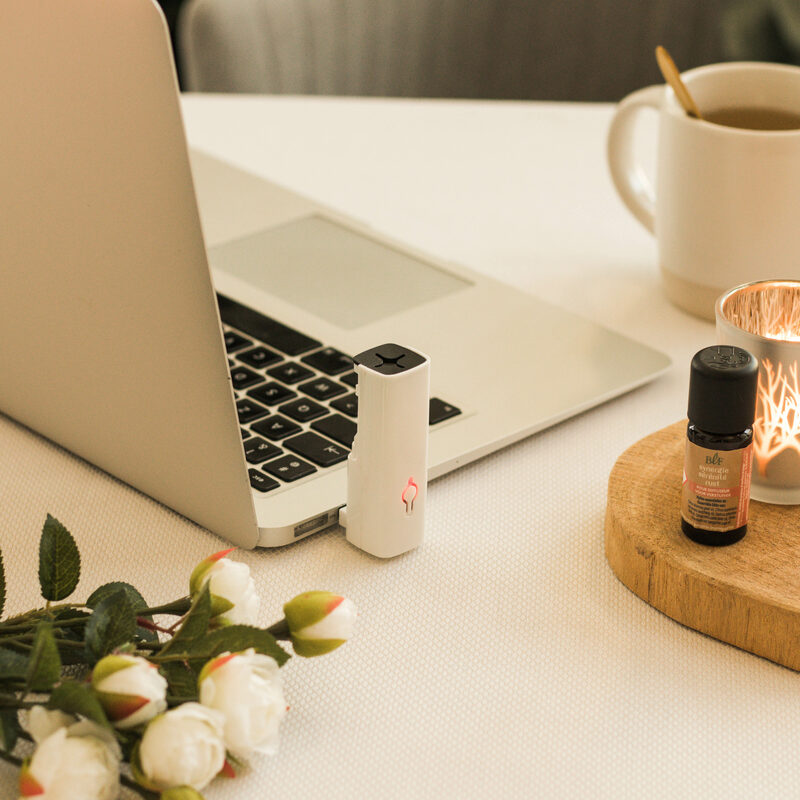 Diffuseur RITUEL NATURE USB coloris blanc