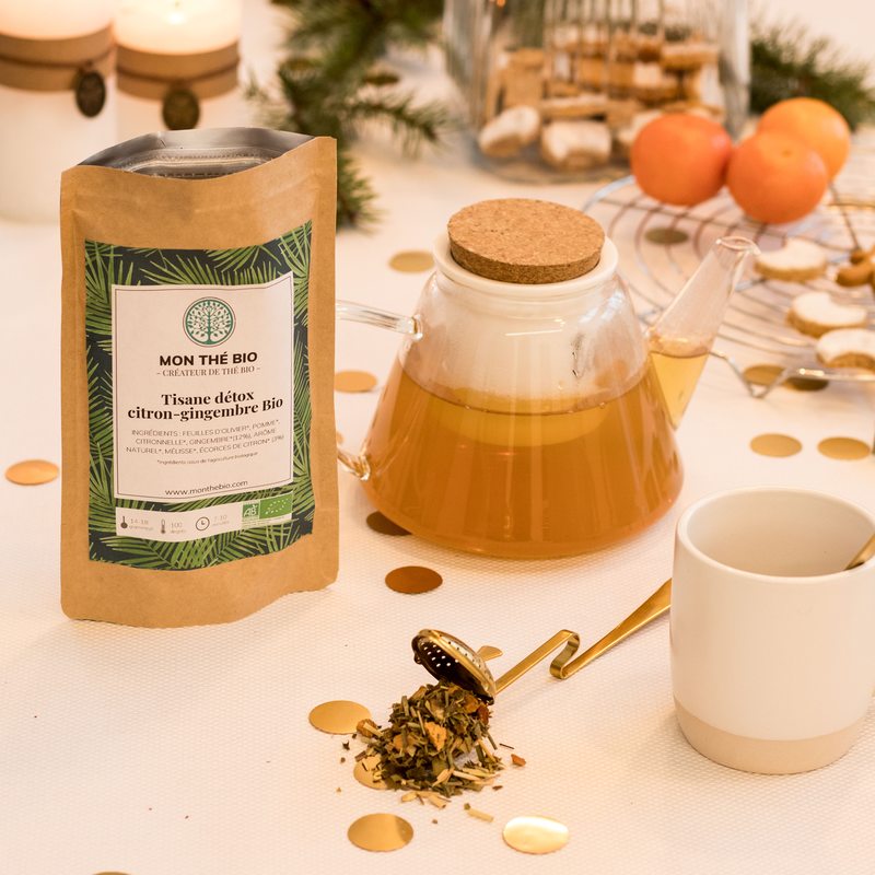 Tisane DETOX CITRON GINGEMBRE BIO