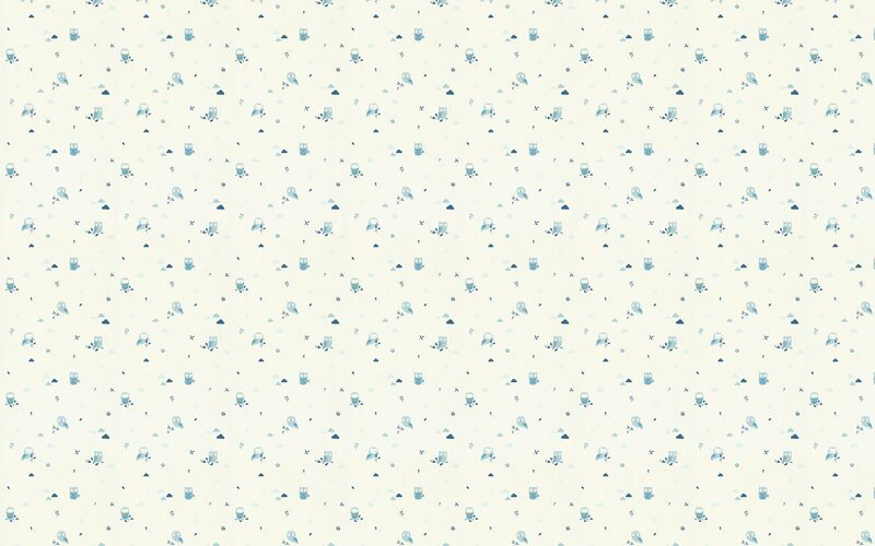 Papier peint intissé ZAZOU coloris blanc