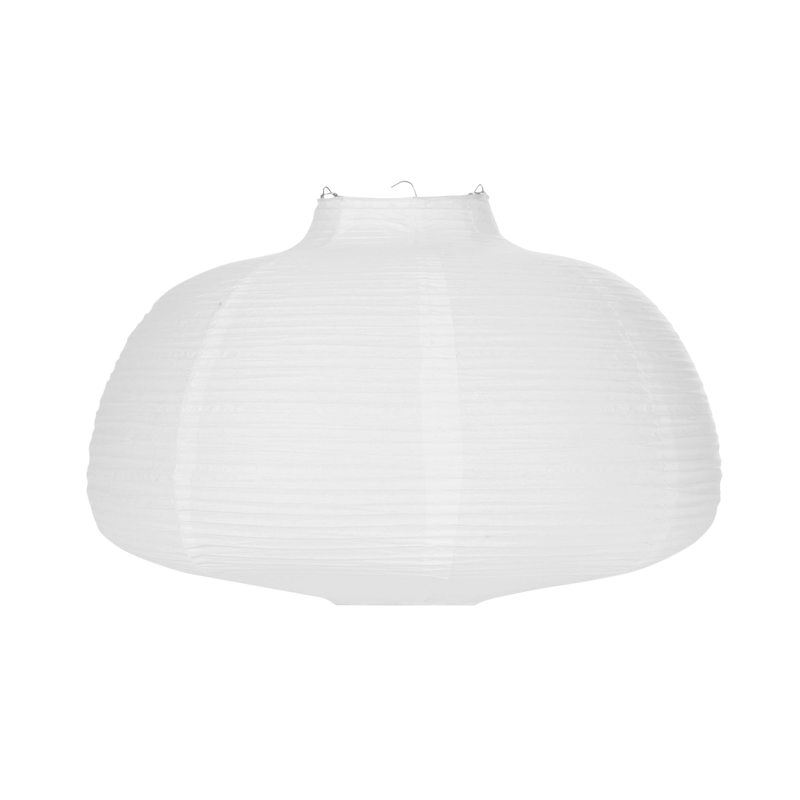 Abat-jour boule papier NUAGE coloris blanc 21,5 x 45 cm