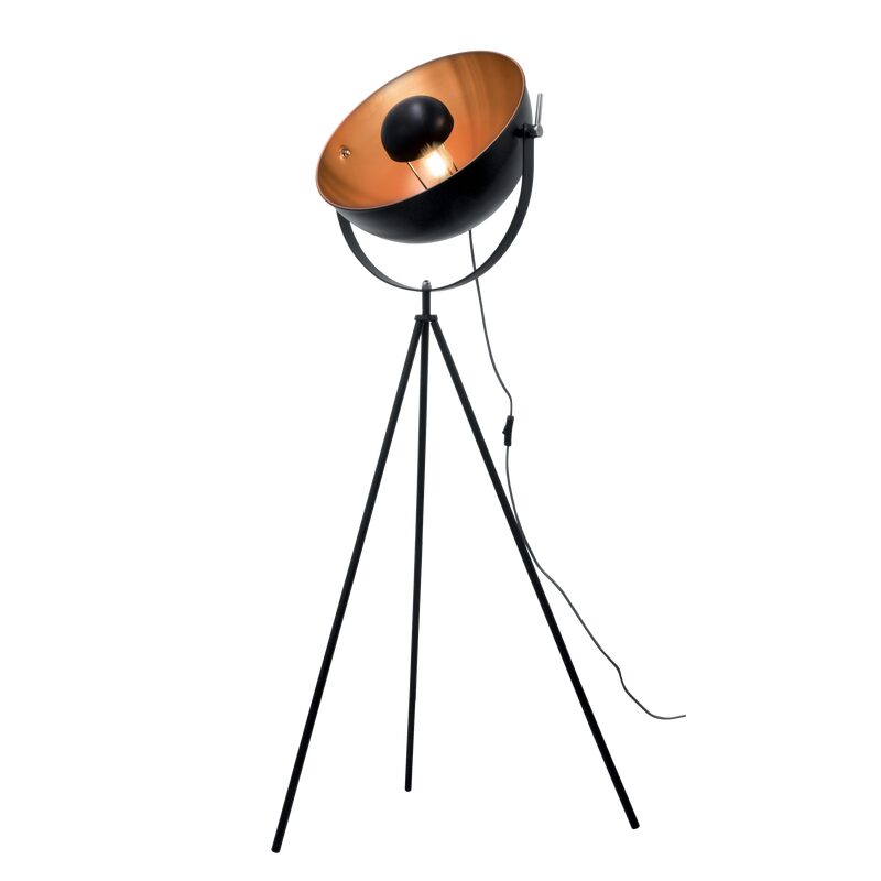 Lampadaire MOOVIE coloris noir
