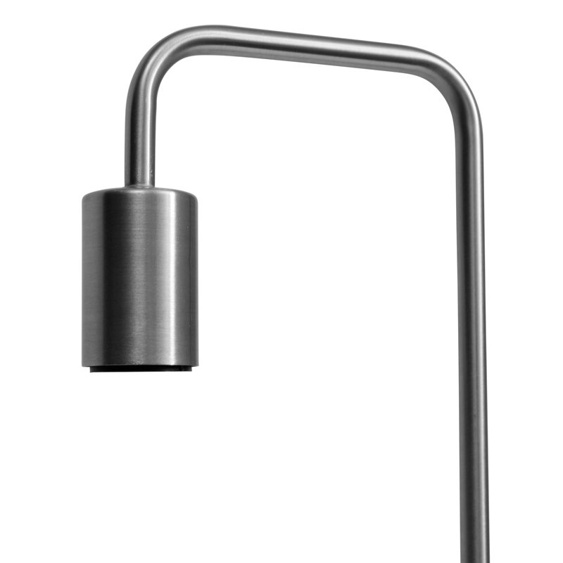 Lampe à poser CALLEN coloris gris argent 47 x 19 cm