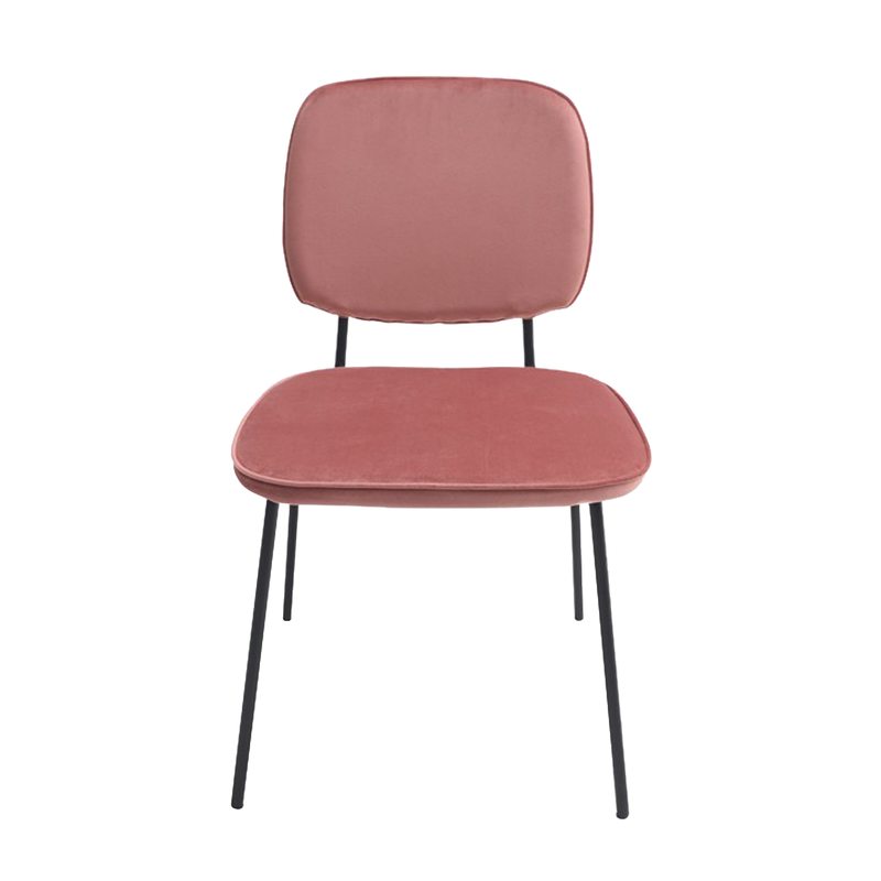 Chaise CLYDE coloris rose