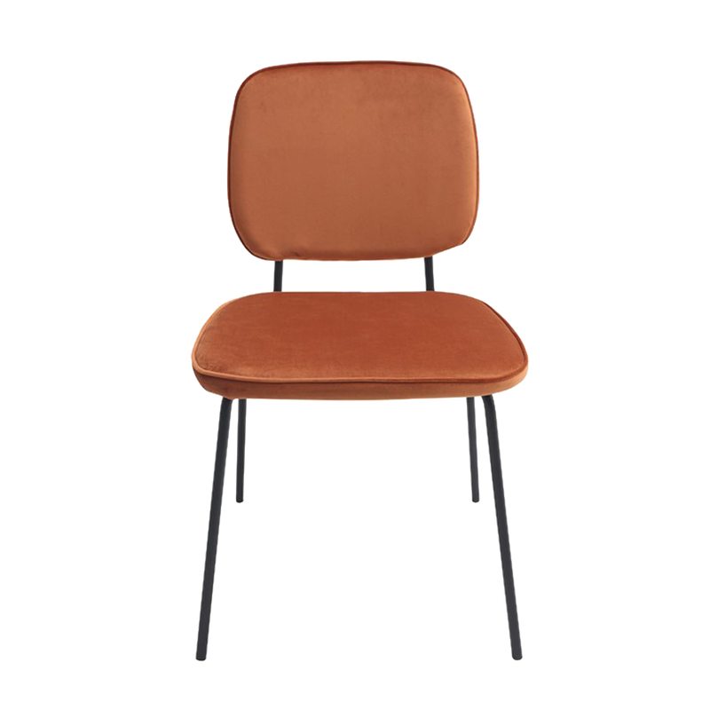 Chaise CLYDE coloris orange