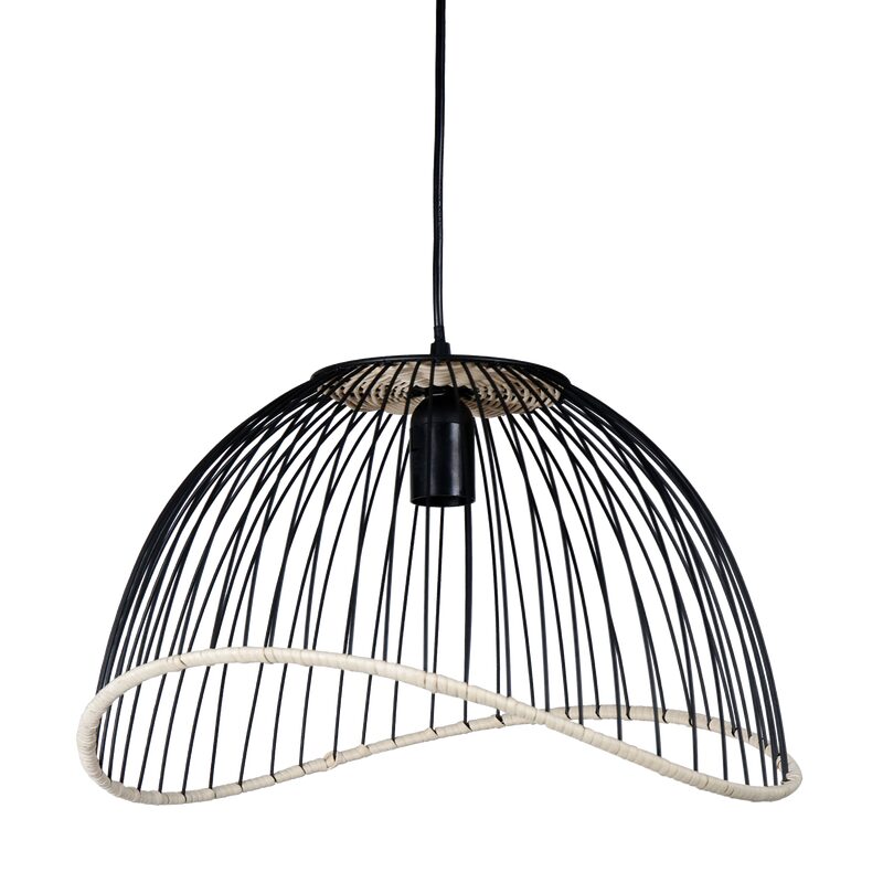 Suspension FILEN coloris noir 25 x 41 cm