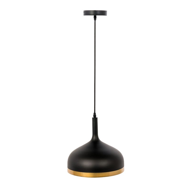 Suspension BELL coloris noir 30 x 30 cm