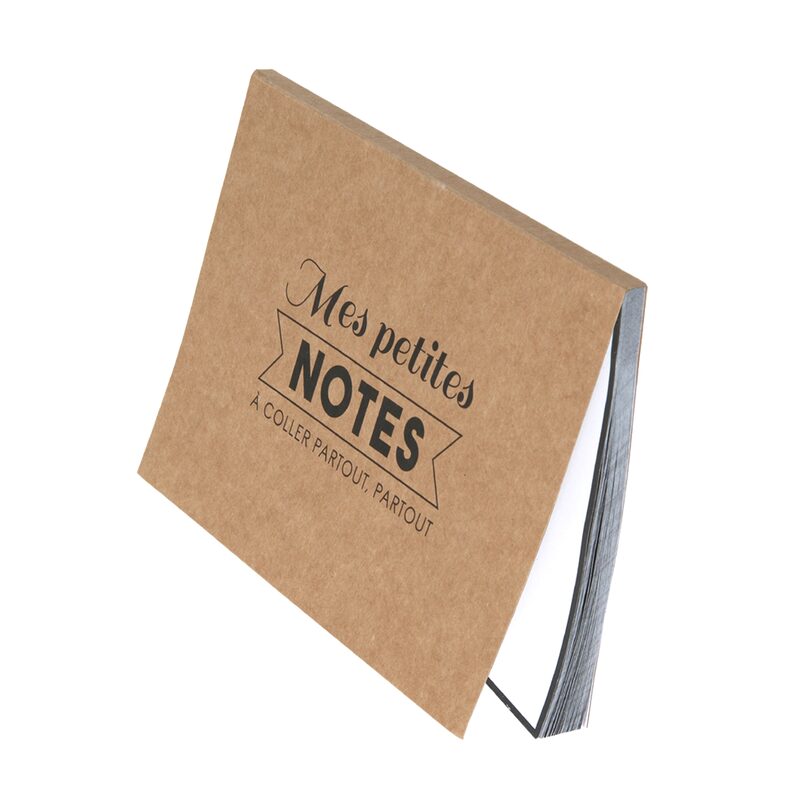 Bloc note HAPPY OFFICE coloris brun