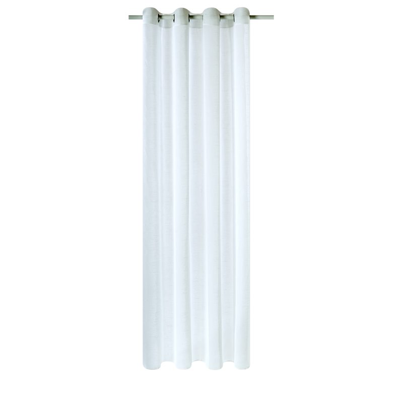 Voilage ENZOY coloris blanc 140 x 240 cm