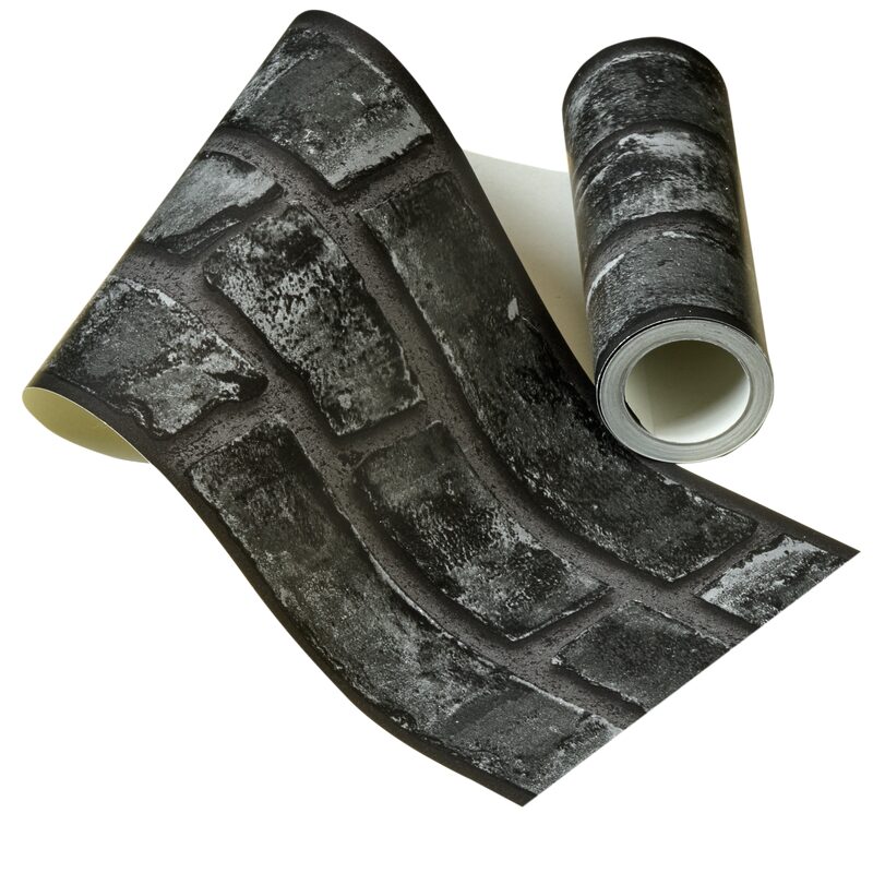 Frise BRICKLINE coloris noir