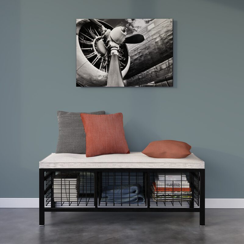 Tableau en verre HELIX 100 x 70 cm