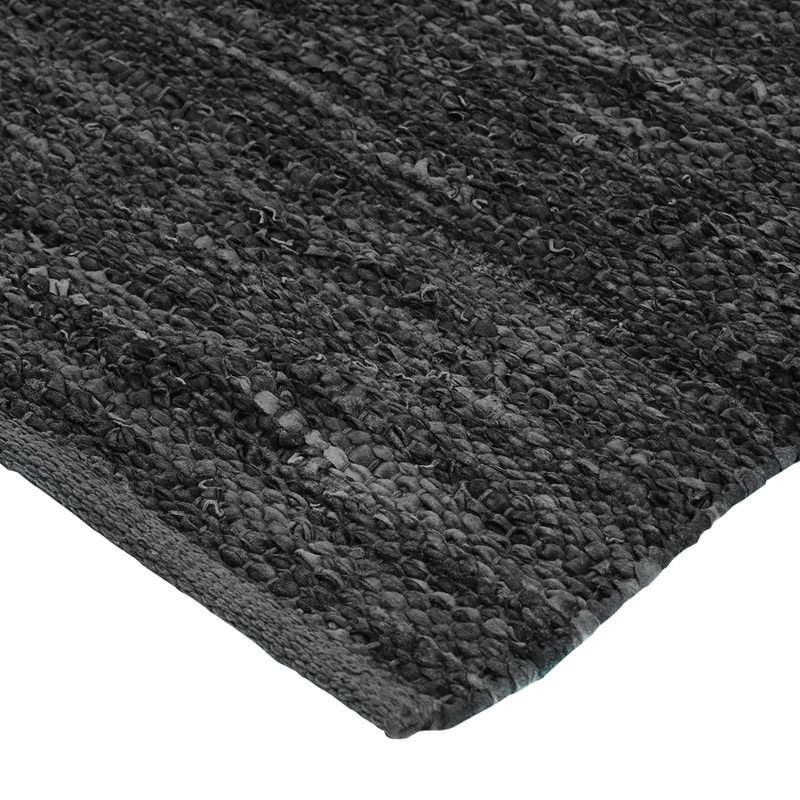 Tapis SKIN coloris noir 120 x 170 cm