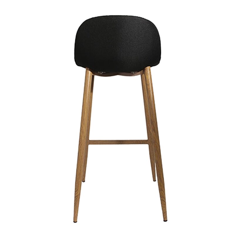 Tabouret de bar ORCINO coloris noir