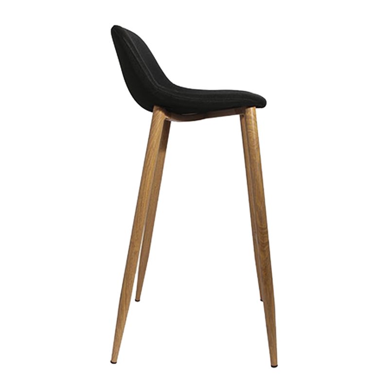 Tabouret de bar ORCINO coloris noir