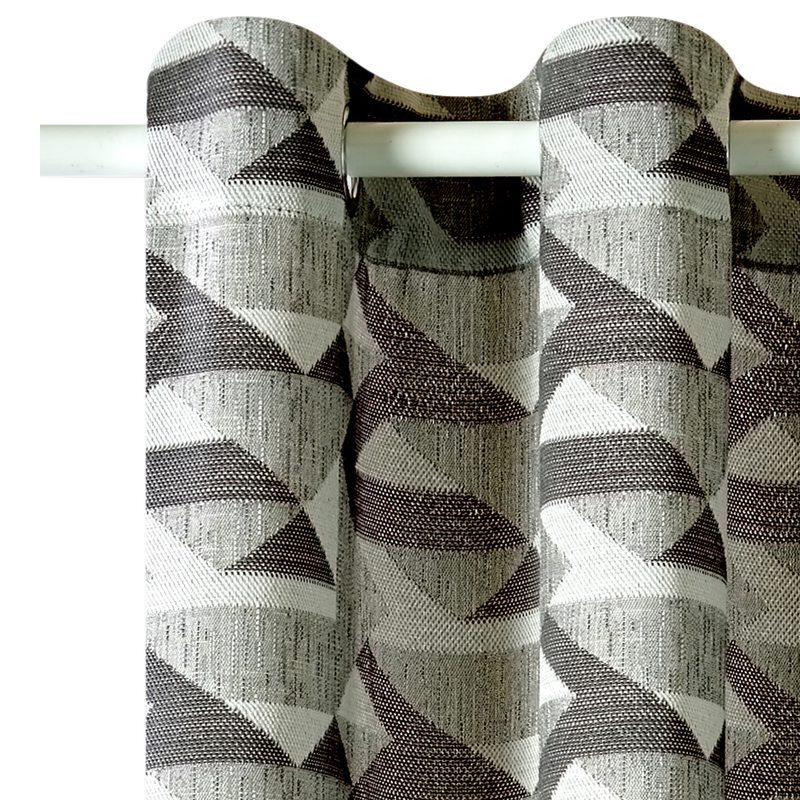 Rideau TRAMS coloris gris 140 x 260 cm
