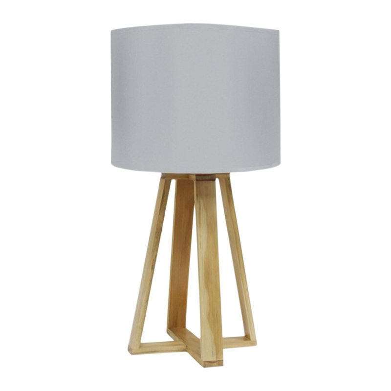 Lampe à poser SCANDI coloris gris 48 x 23 cm