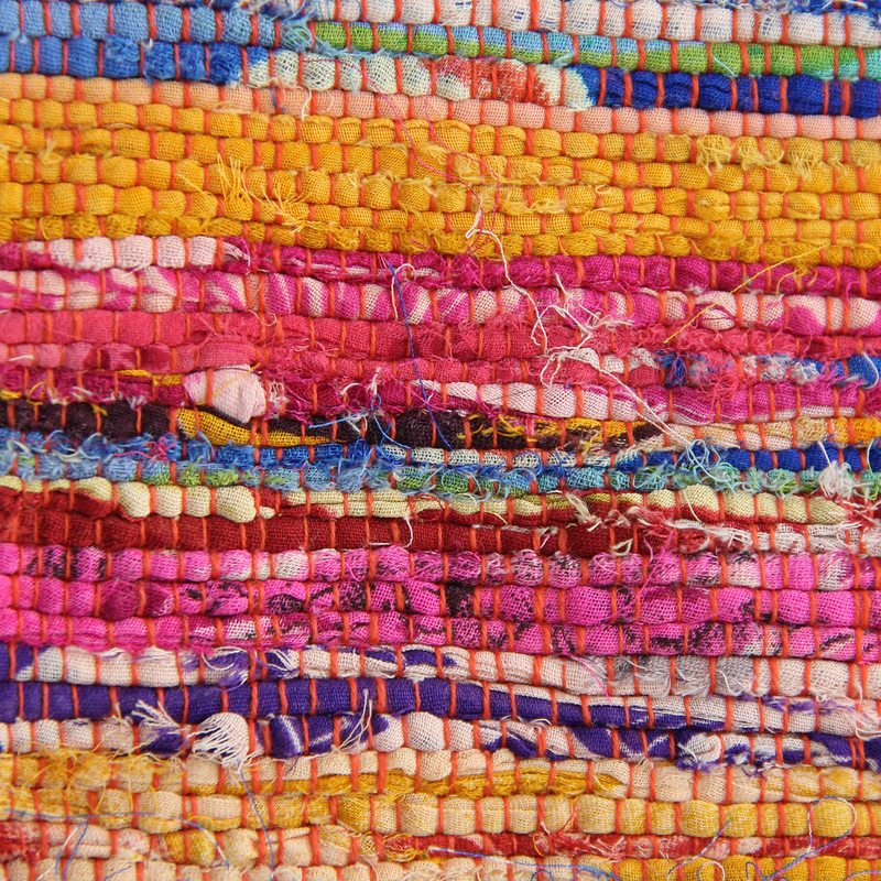 Tapis WOODSTOCK coloris multicolore 100 x 200 cm