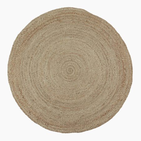 Tapis TOSSA coloris naturel 120 x 120 cm