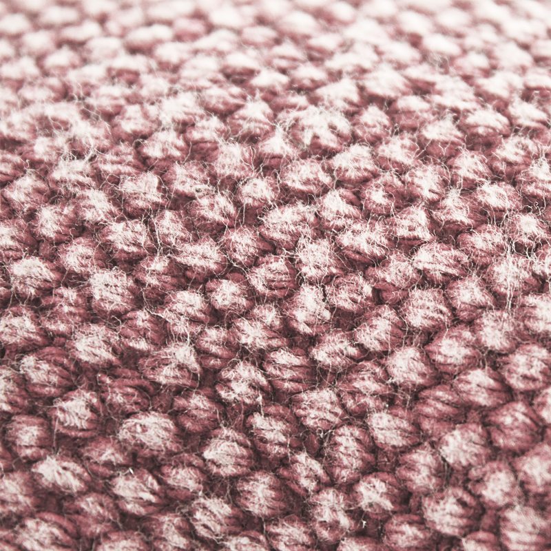 Coussin KELSO coloris rose poudré 45 x 45 cm