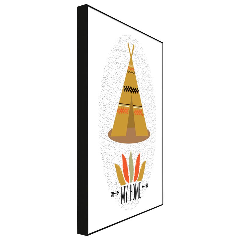 Tableau TIPI THEOPHILE coloris orange