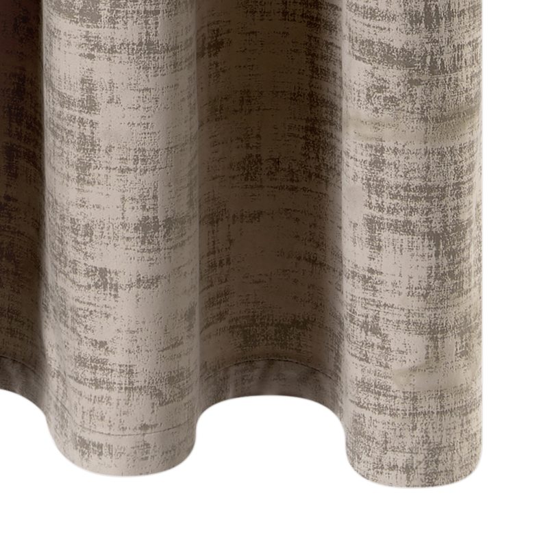Rideau ALCAZAR coloris vison 140 x 260 cm
