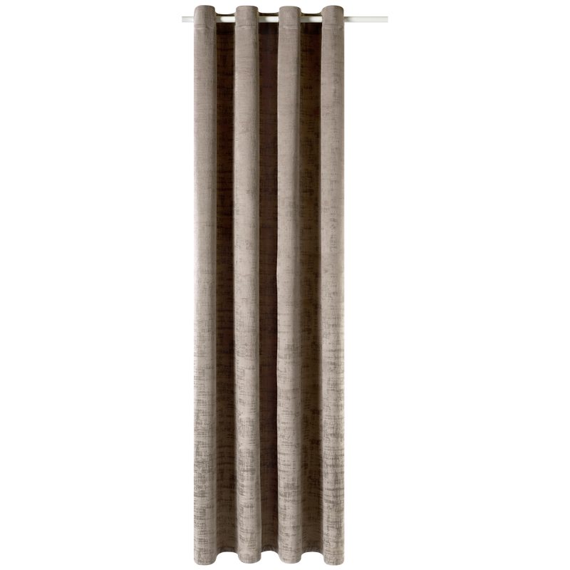Rideau ALCAZAR coloris vison 140 x 260 cm