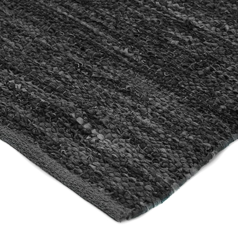 Tapis SKIN coloris noir 60 x 120 cm