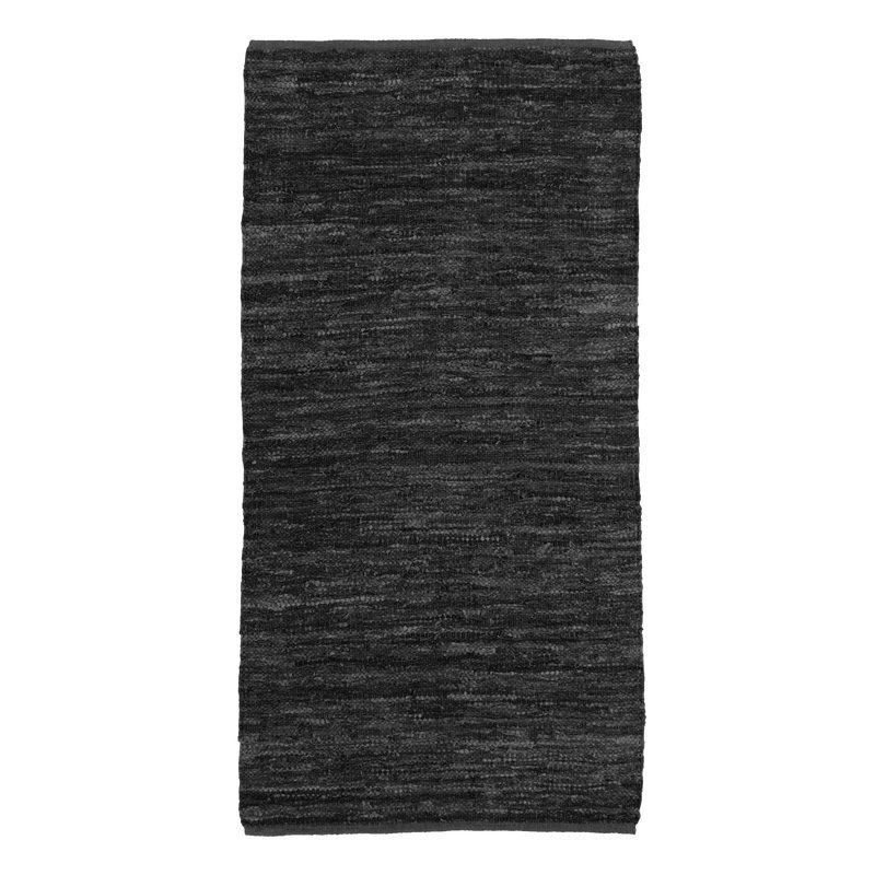 Tapis SKIN coloris noir 60 x 120 cm