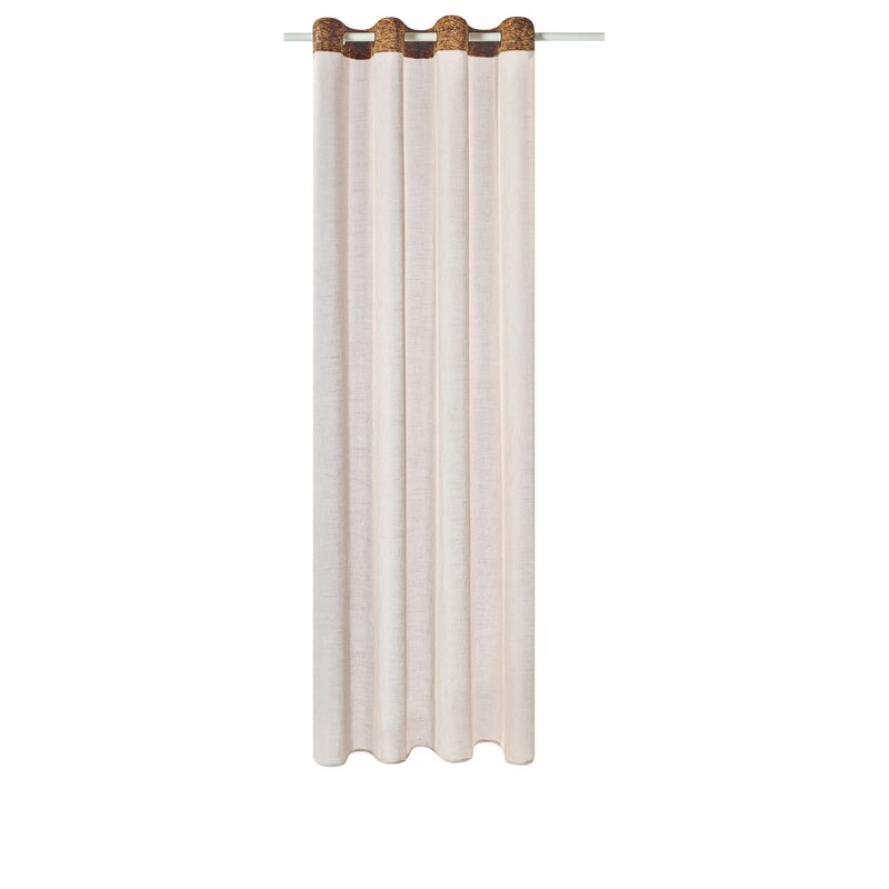 Voilage ORSY coloris lin 140 x 240 cm