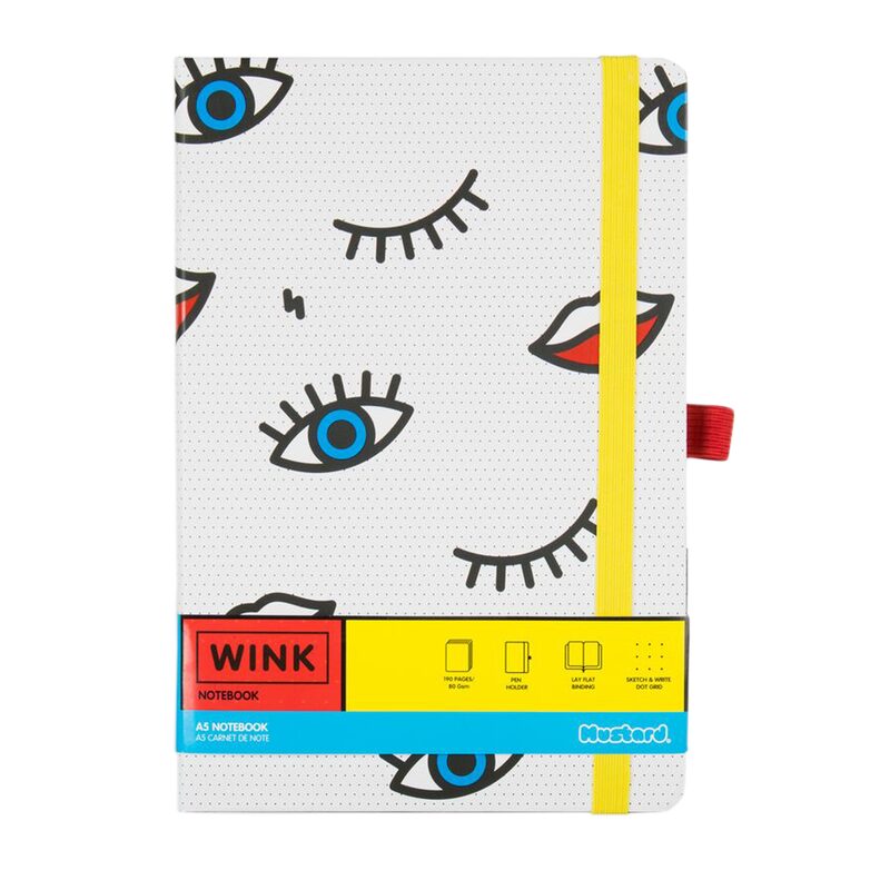 Carnet WINK coloris multicolore