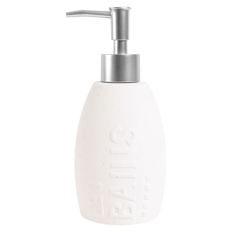 Distributeur de savon BAGNO coloris beige