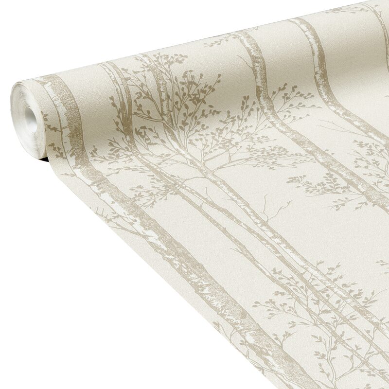 Papier peint intissé AURELE coloris lin